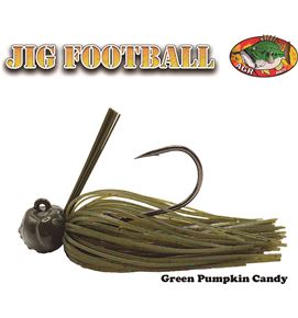 Jig Football_Green pumpkin candy