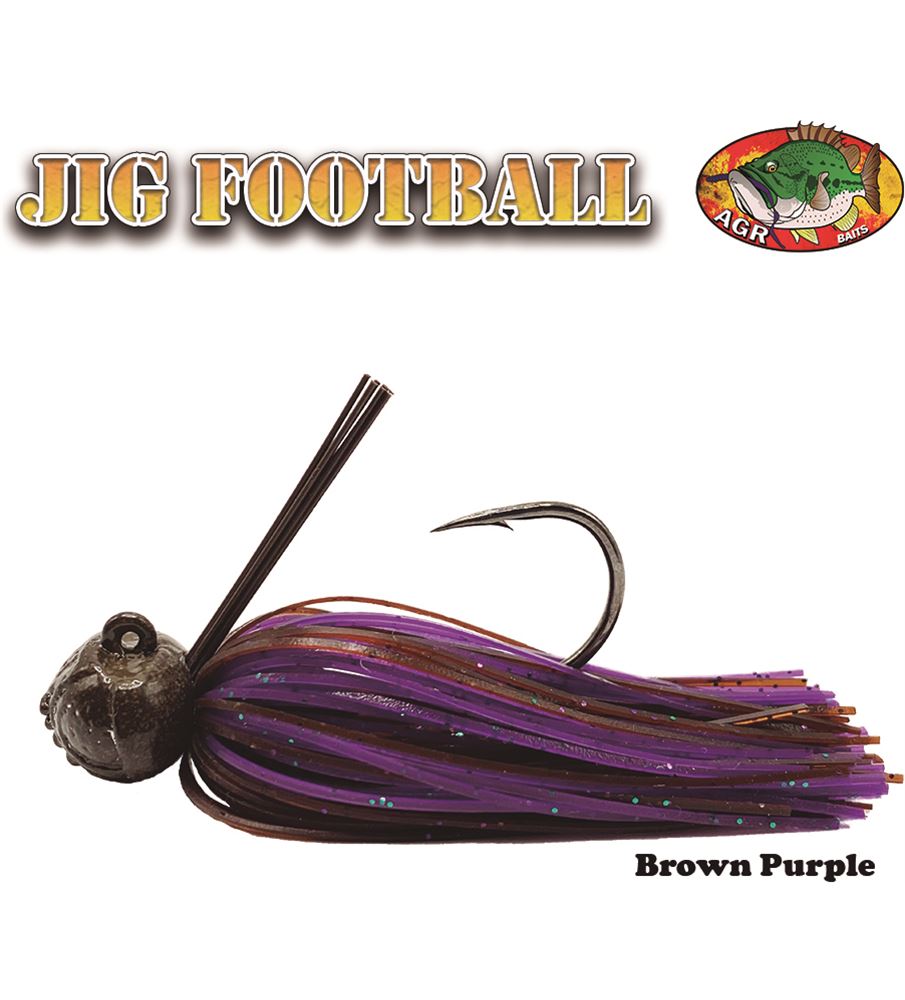Jig Football_Brown purple