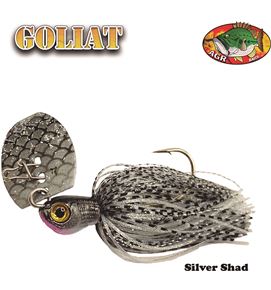 Chatterbait Goliat_Silver shad