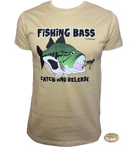 Fishing Bass - Camiseta MC Algodon