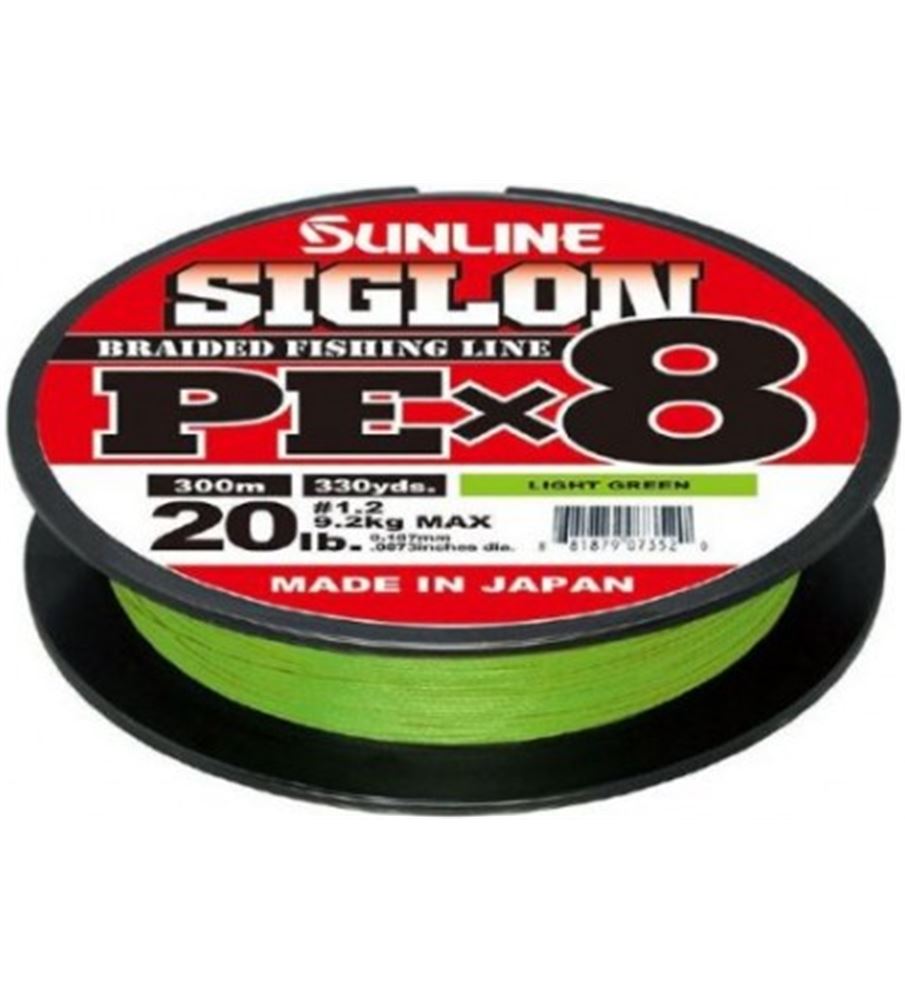 sunline-siglon-pe-x8-300-m-light-green